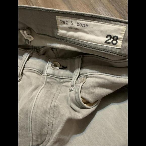 Rag & Bone Cate Mid Rise Skinny Ankle Jeans Designer Casual Preppy Chic Size 28 - Picture 8 of 15